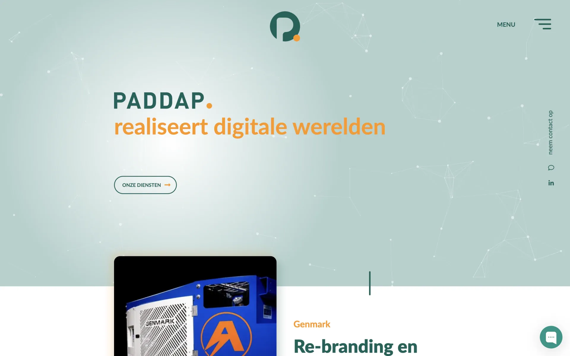 PADDAP - Digital agency desktop page 3
