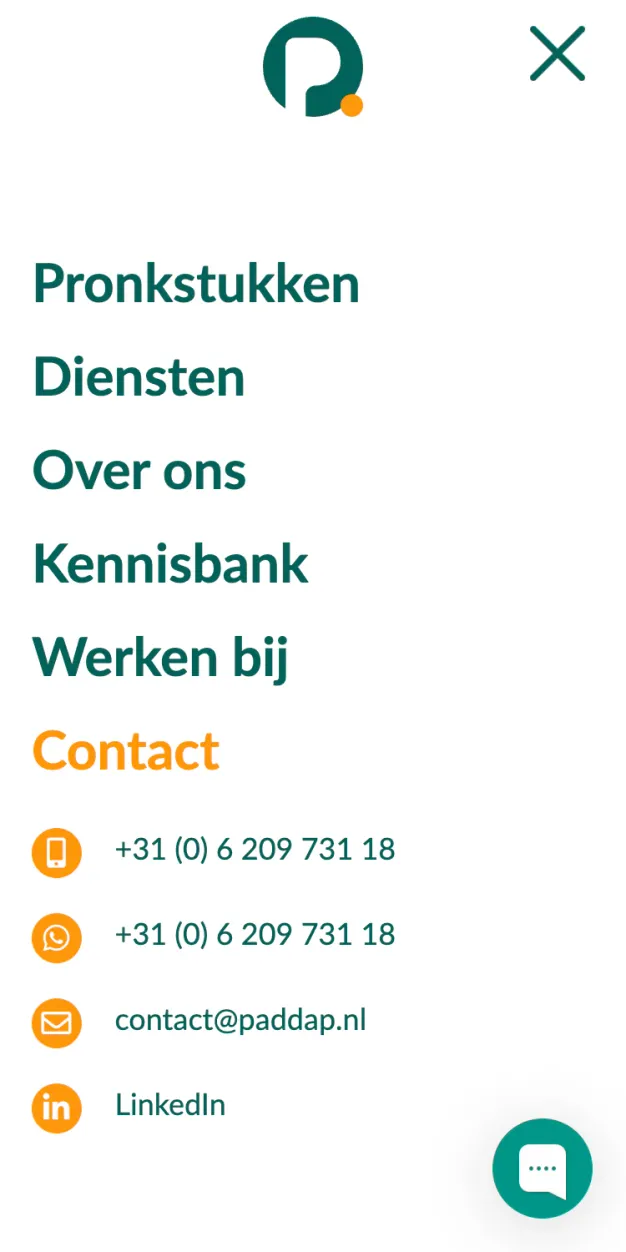 PADDAP - Digital agency mobile