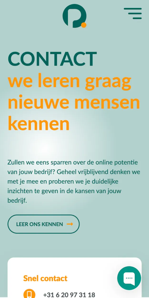 PADDAP - Digital agency mobile